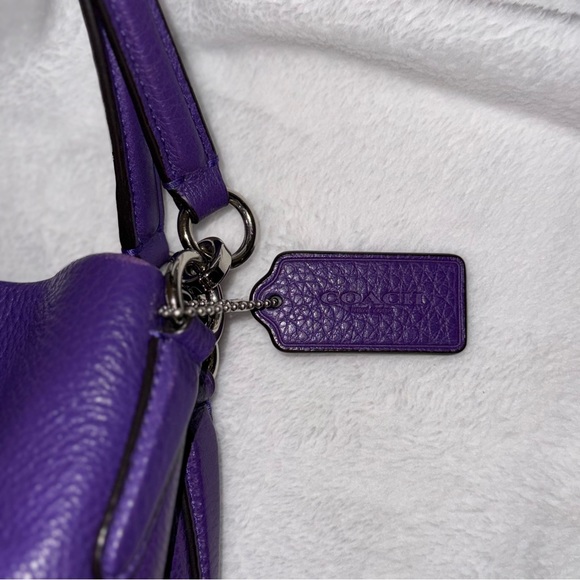Purple Coach Edie - Picture 4 of 11